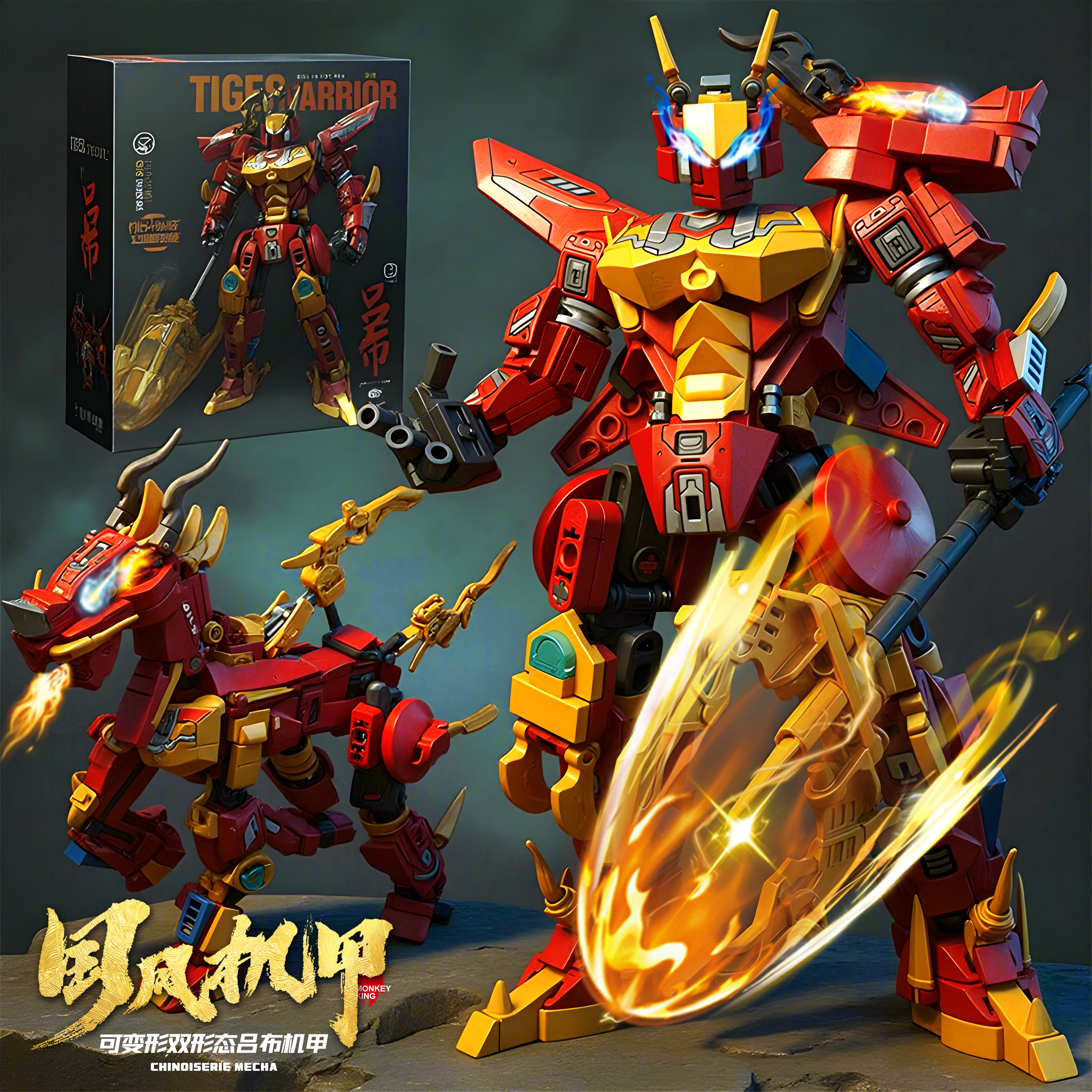 Kirin Building Blocks Mecha Bu - Model Kit Mecha ulasan dan harga