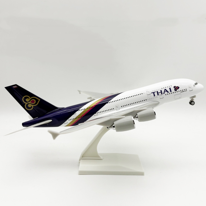1/240 Scale Thai A380 Airplane - Model Kit Airplane ulasan dan harga
