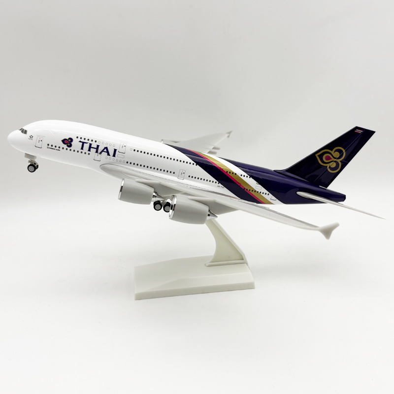 1/240 Scale Thai A380 Airplane - Model Kit Airplane ulasan dan harga