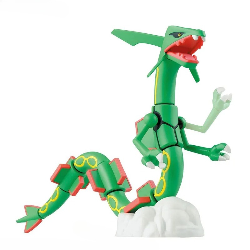 In Stock Bandai Genuine Pokemo - Model Kit Rayquaza ulasan dan harga