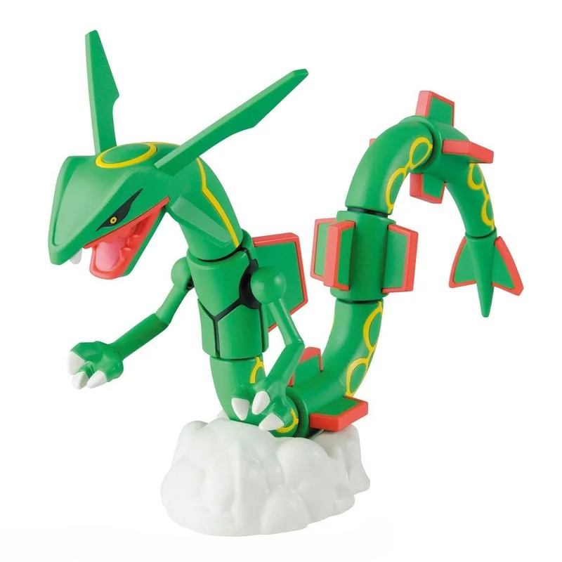In Stock Bandai Genuine Pokemo - Model Kit Rayquaza ulasan dan harga