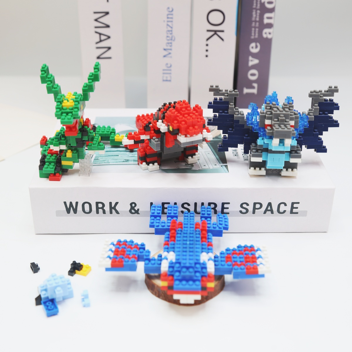Pokemon Small Blocks Nanoblock - Model Kit Rayquaza ulasan dan harga