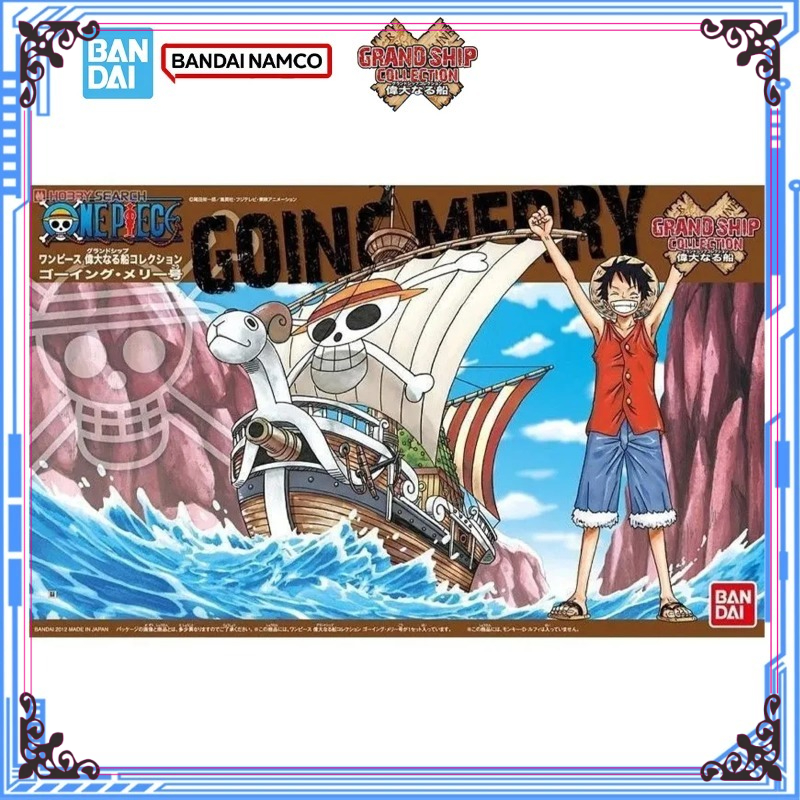 Bandai Genuine One Piece Model - Model Kit One Piece Going Merry ulasan dan harga
