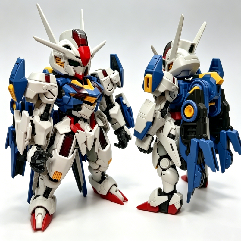 GL MGSD Aerial The Witch from  - Model Kit Gundam Wing ulasan dan harga