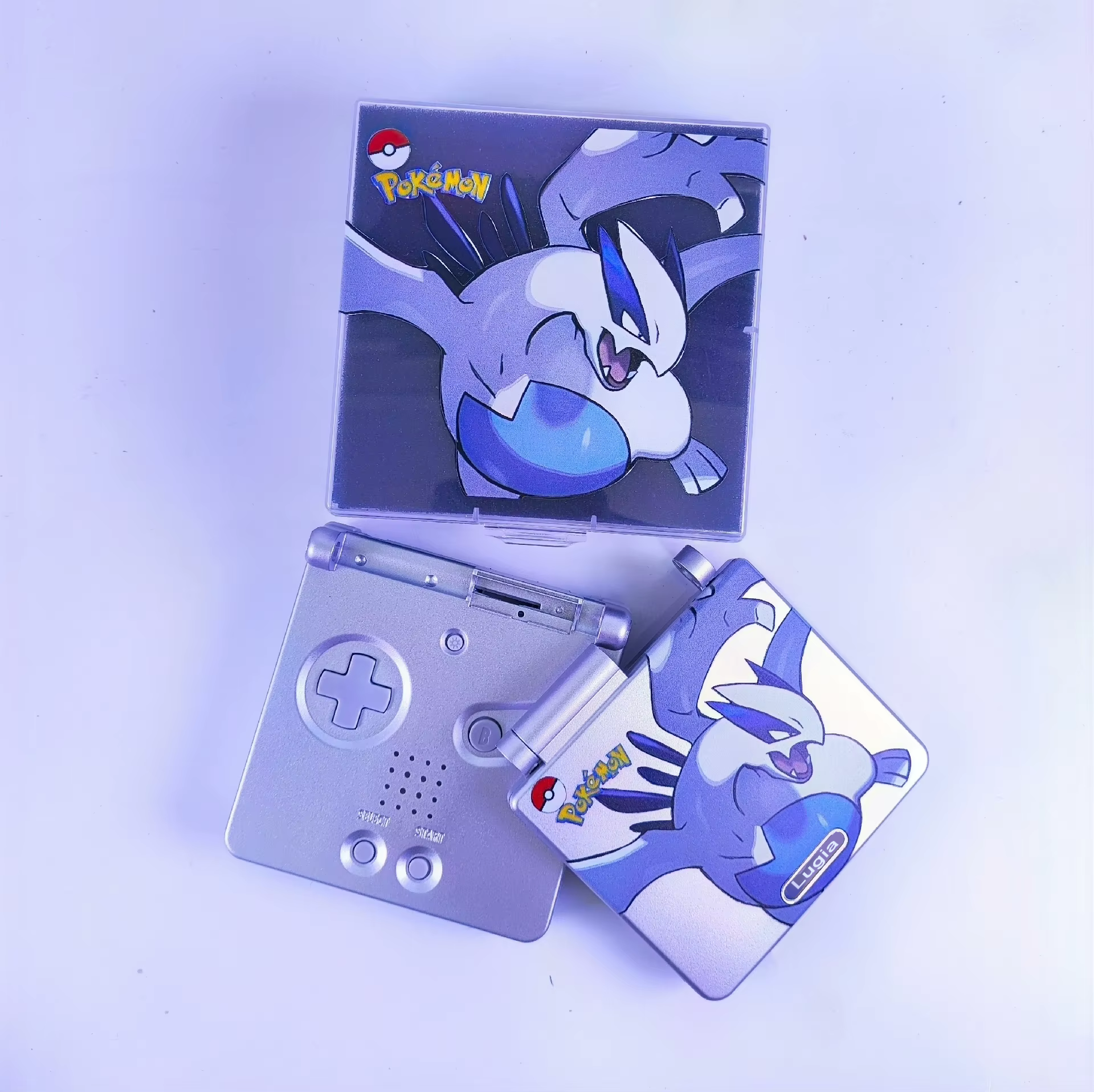 GBA SP Packaging and Shell Set - Model Kit Lugia ulasan dan harga