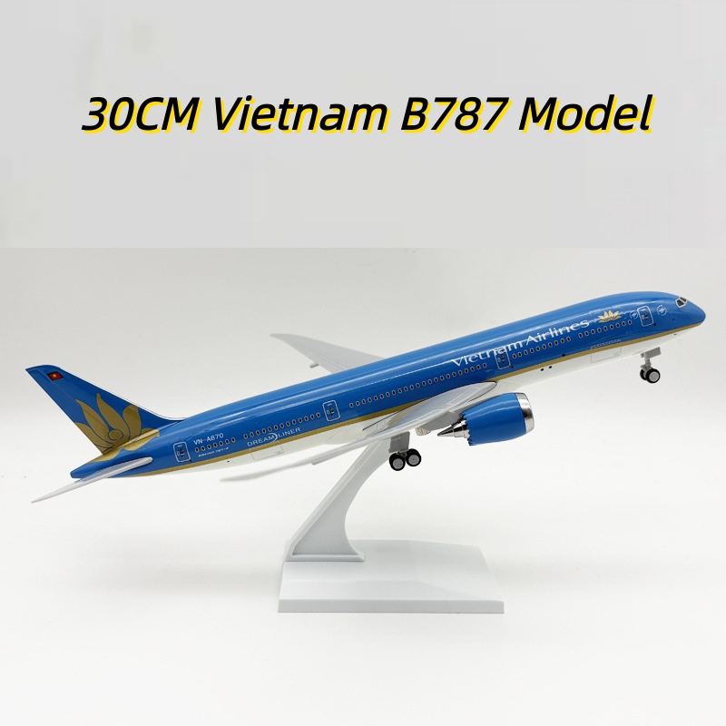 30cm Vietnam B787 Plane Model  - Model Kit Airplane ulasan dan harga