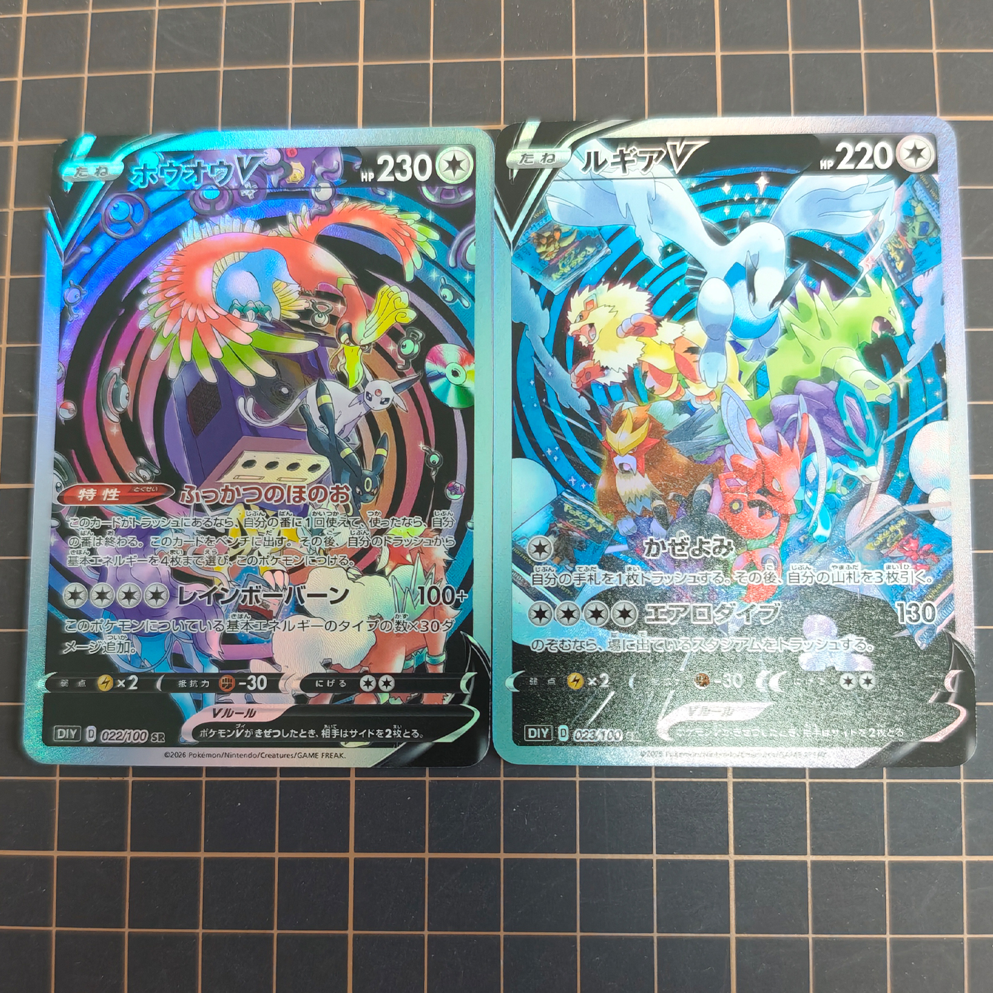 2Pcs/set Diy Lugia Ho-Oh Refra - Model Kit Lugia ulasan dan harga