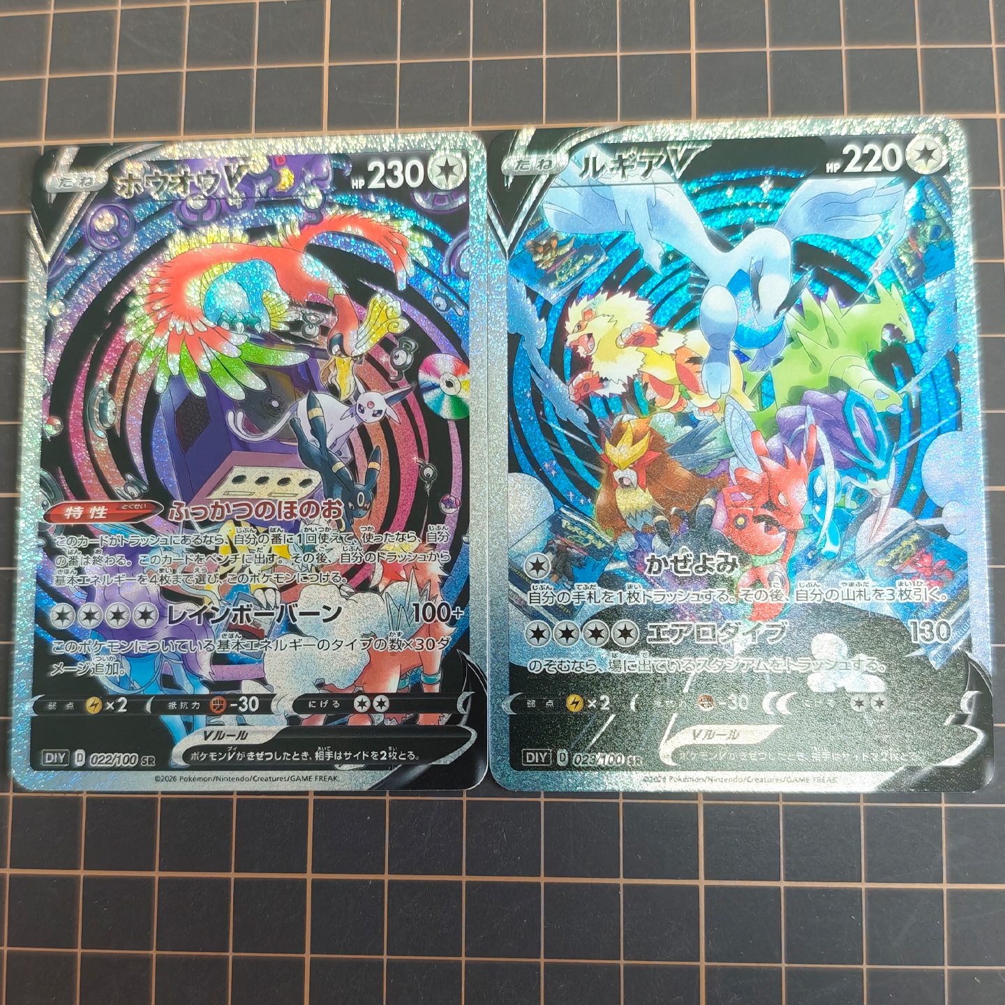 2Pcs/set Diy Lugia Ho-Oh Refra - Model Kit Lugia ulasan dan harga