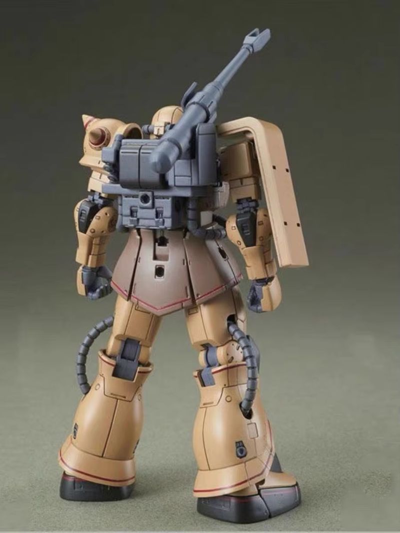 Hg 1/144 Gto Ms-06c-6/R6 Zaku  - Model Kit Gundam Wing ulasan dan harga