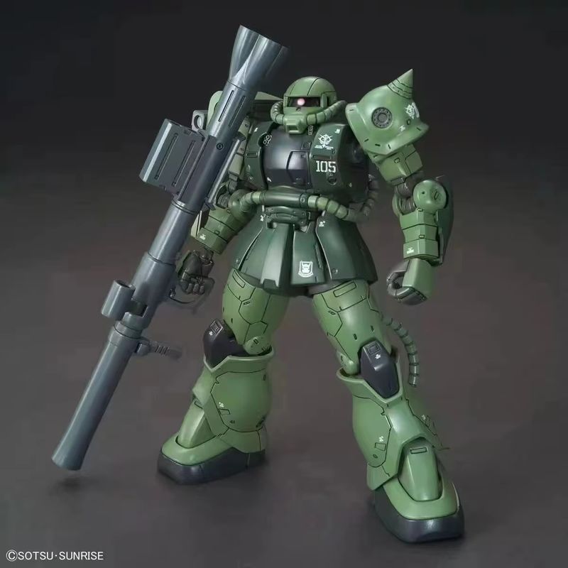 Hg 1/144 Gto Ms-06c-6/R6 Zaku  - Model Kit Gundam Wing ulasan dan harga