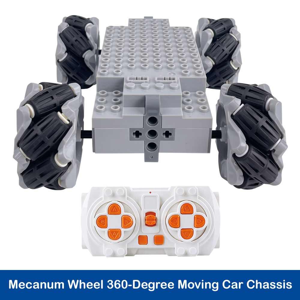 Mecanum Wheel 4WD Kit - 360° M - Model Kit Lancelot ulasan dan harga