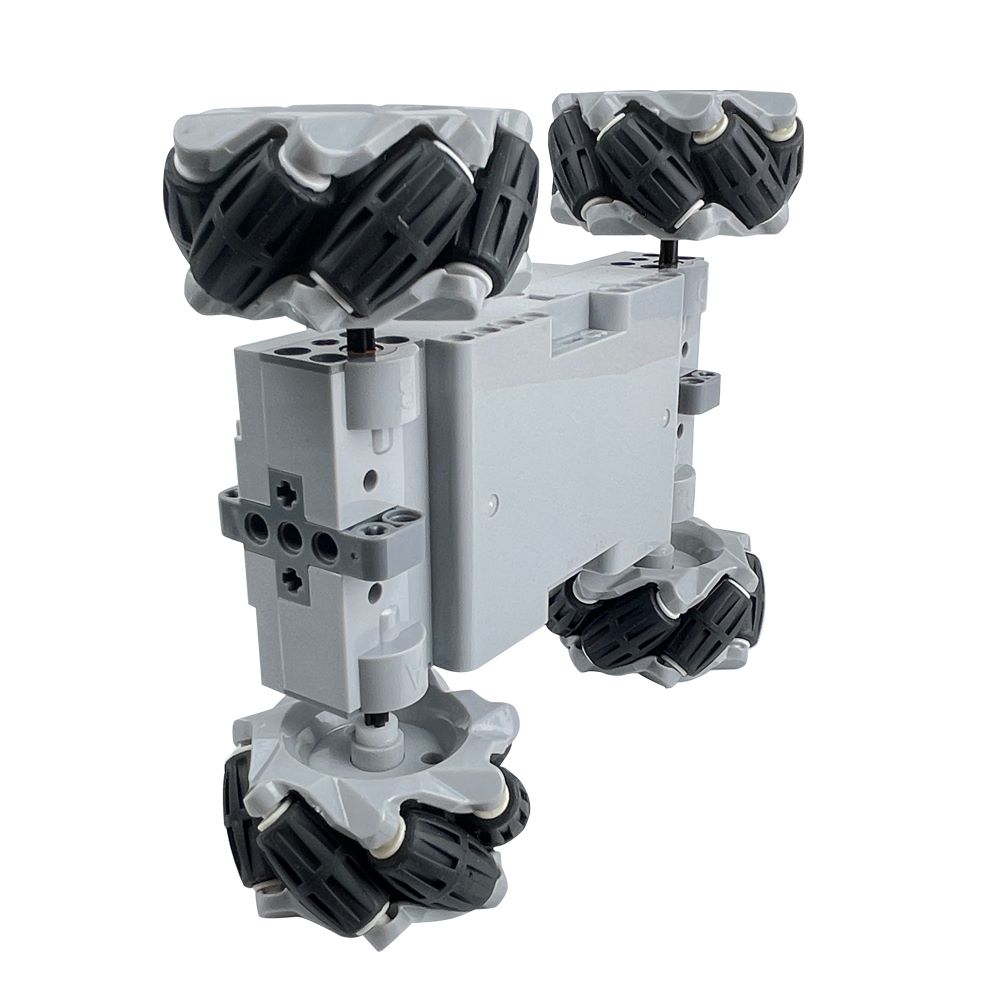 Mecanum Wheel 4WD Kit - 360° M - Model Kit Lancelot ulasan dan harga