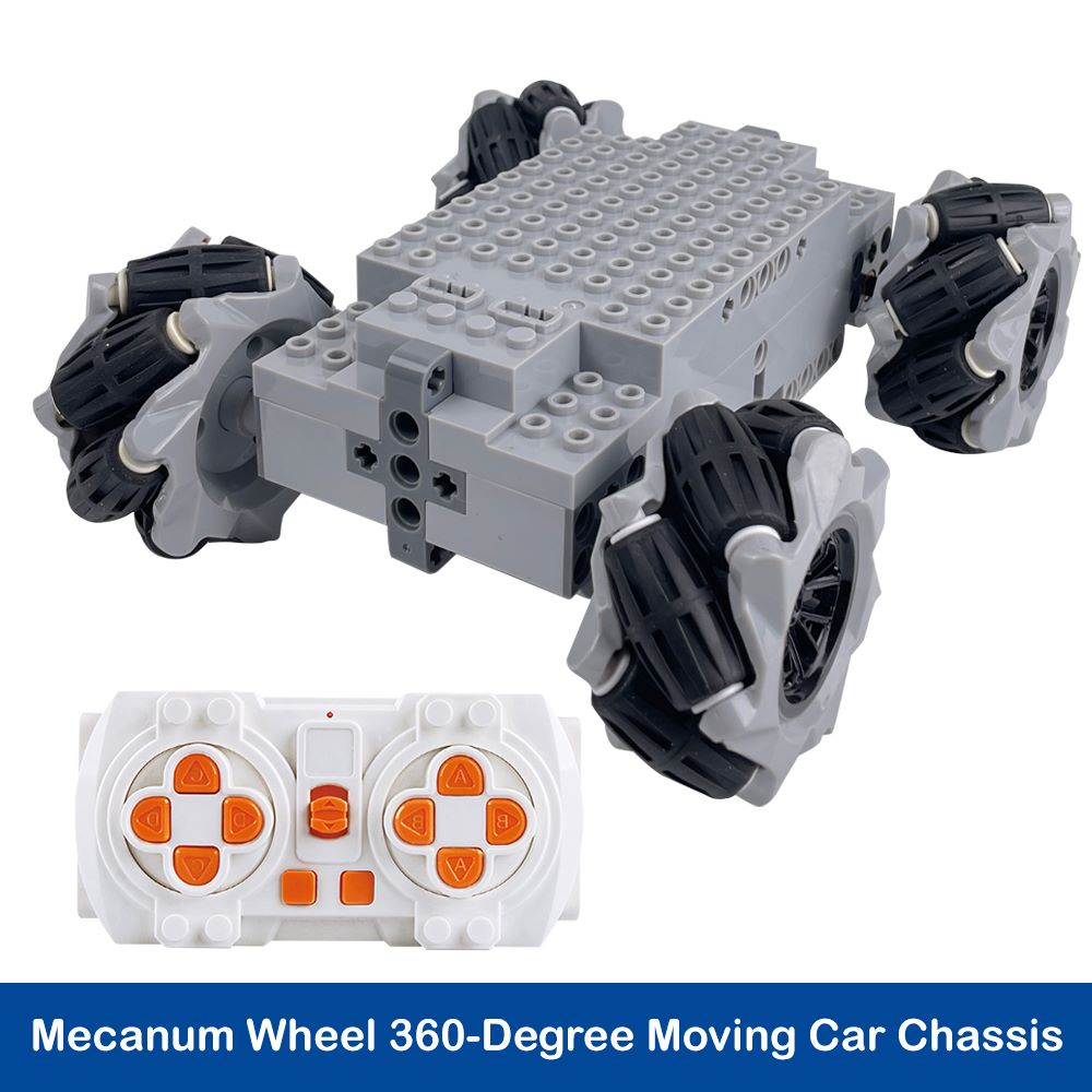 Mecanum Wheel 4WD Kit - 360° M - Model Kit Lancelot ulasan dan harga