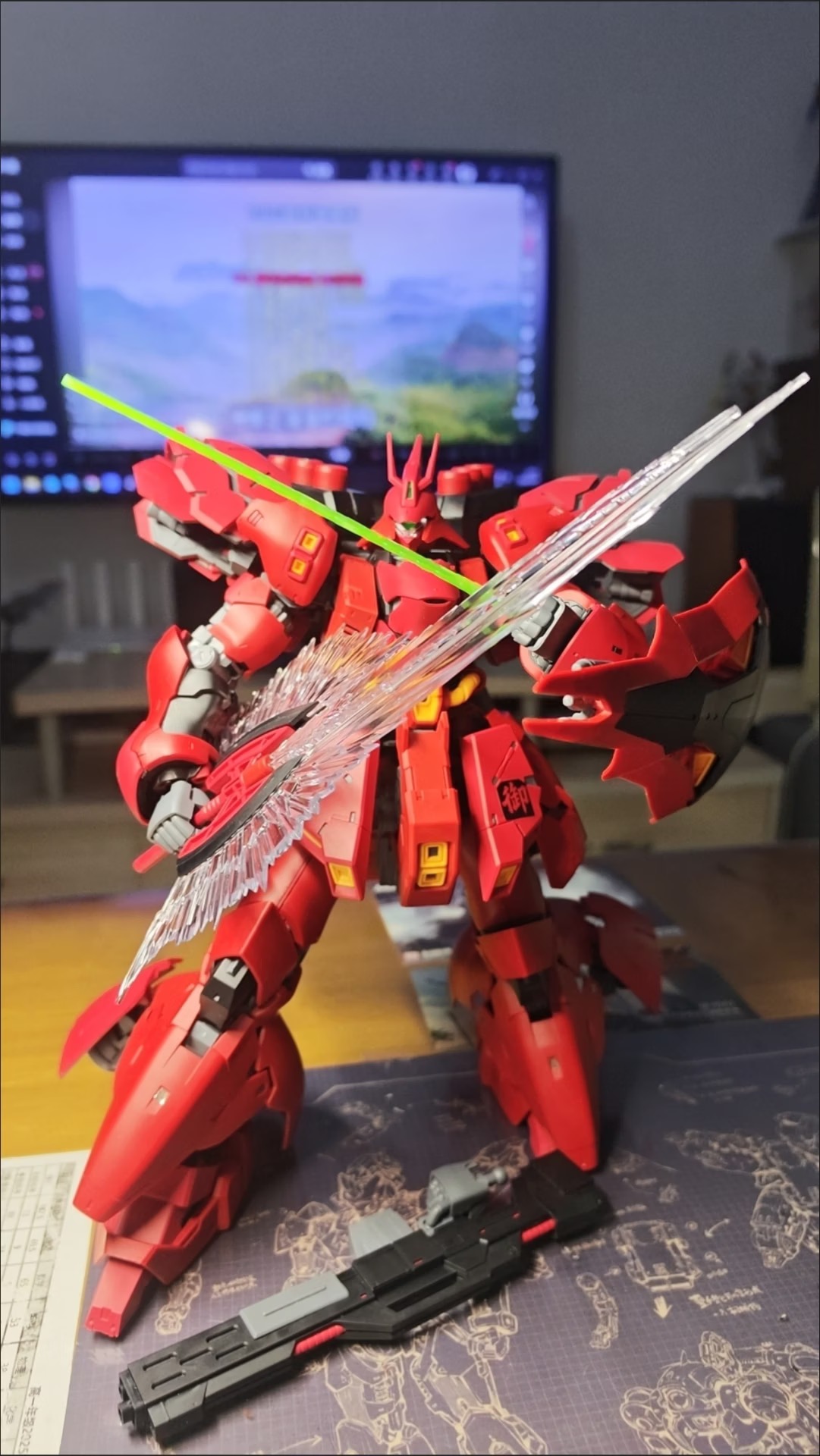 YUSHANFANG MODEL MG 1/100 MSN- - Model Kit Gundam Mg ulasan dan harga