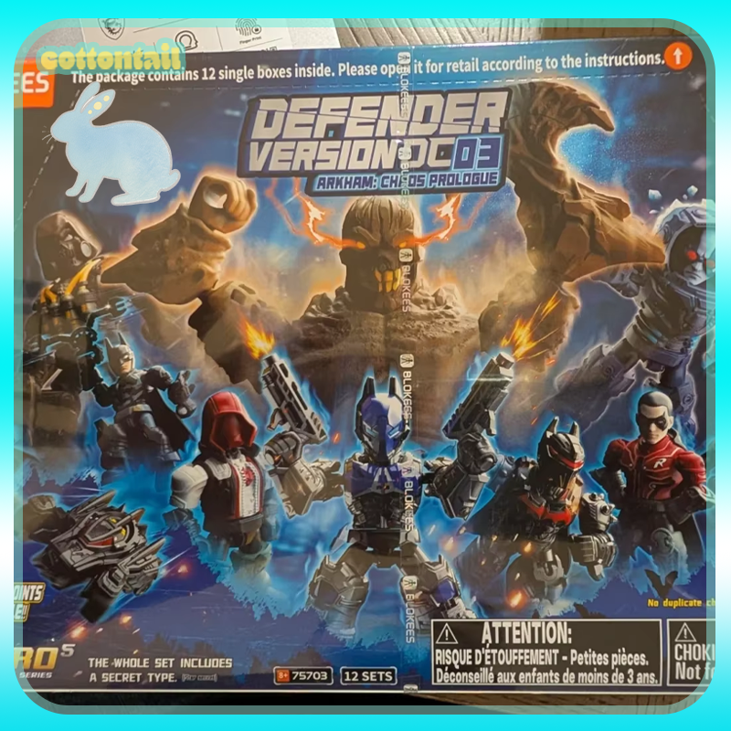 Original Blokees Dc Defender V - Model Kit Batman ulasan dan harga