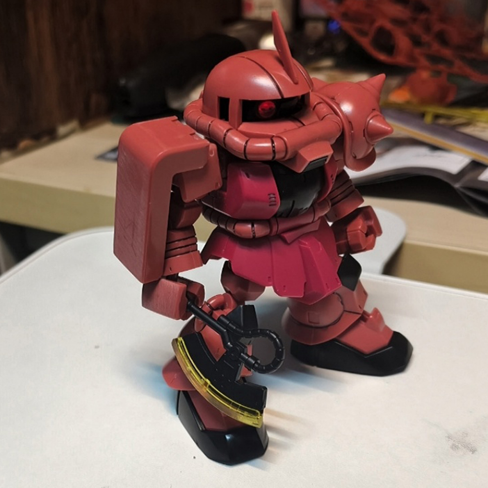 Assembly Model Toy Zaku Ii Mas - Model Kit Gundam Wing ulasan dan harga