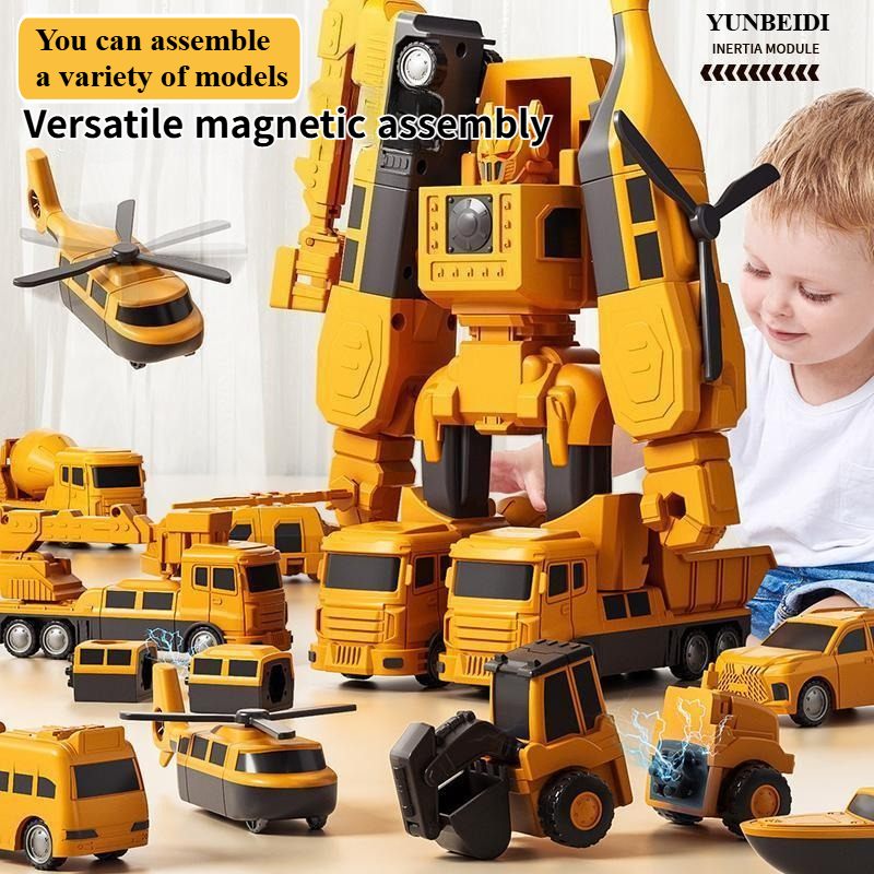Children's Magnetic Deformatio - Model Kit Mecha ulasan dan harga