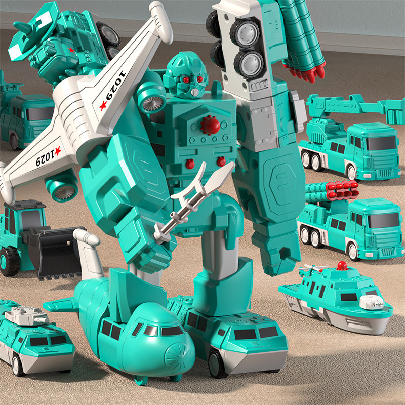 Children's Magnetic Deformatio - Model Kit Mecha ulasan dan harga