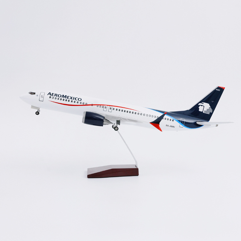 47cm AeroMexico B737MAX Airpla - Model Kit Plane ulasan dan harga