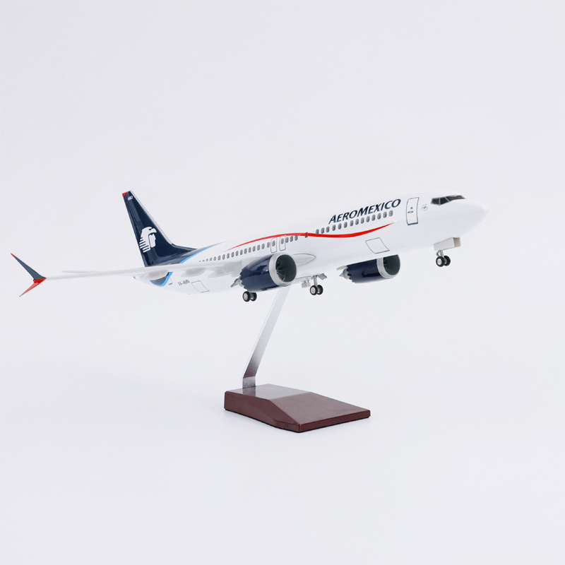 47cm AeroMexico B737MAX Airpla - Model Kit Plane ulasan dan harga