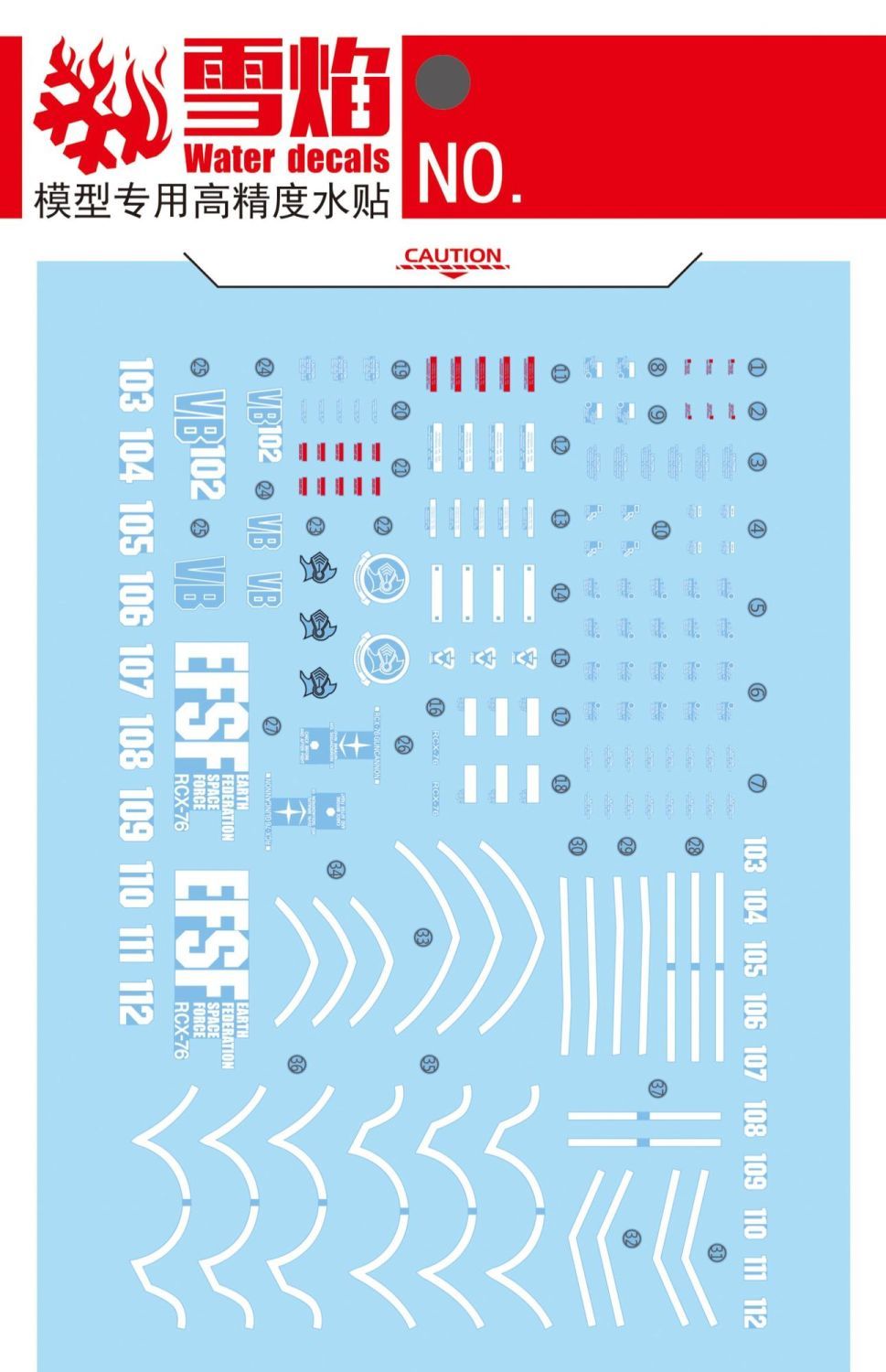 Model Decals High Precision Fl - Model Kit Mecha ulasan dan harga