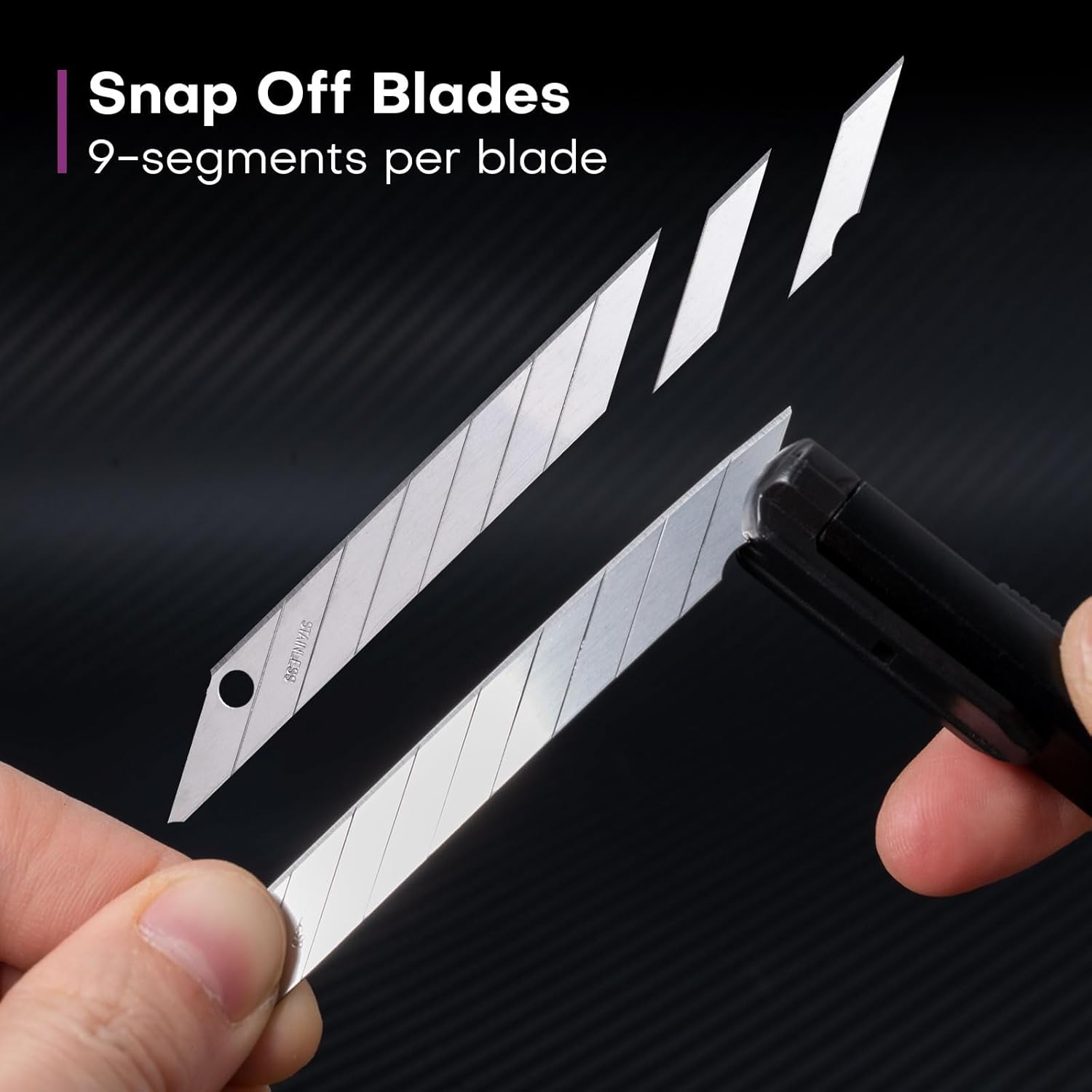 FOSHIO Stainless Steel Replace - Hobby Knife Blade ulasan dan harga