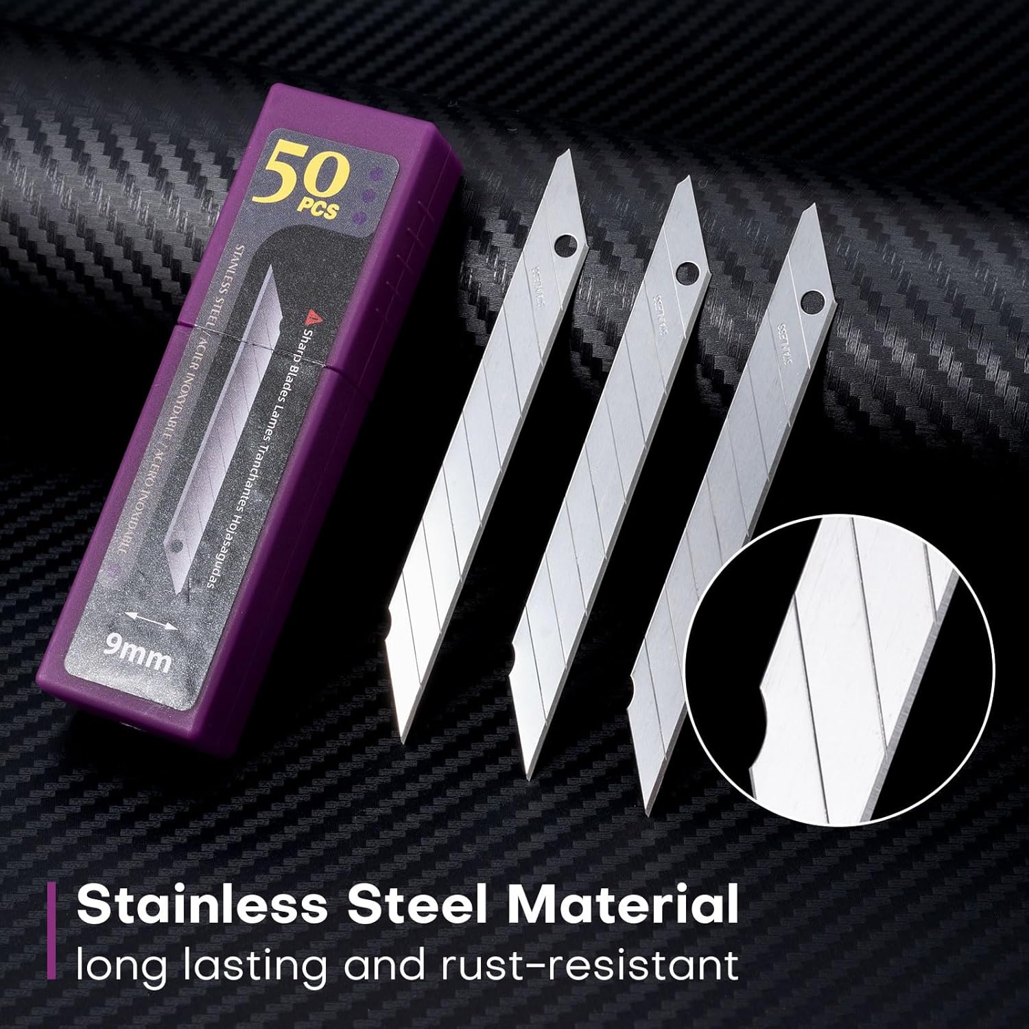 FOSHIO Stainless Steel Replace - Hobby Knife Blade ulasan dan harga