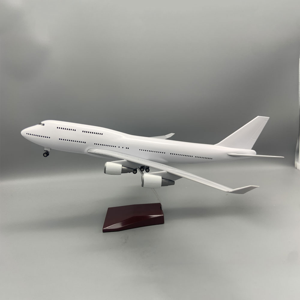 47CM Blank White DIY Airplane  - Model Kit Airplane ulasan dan harga