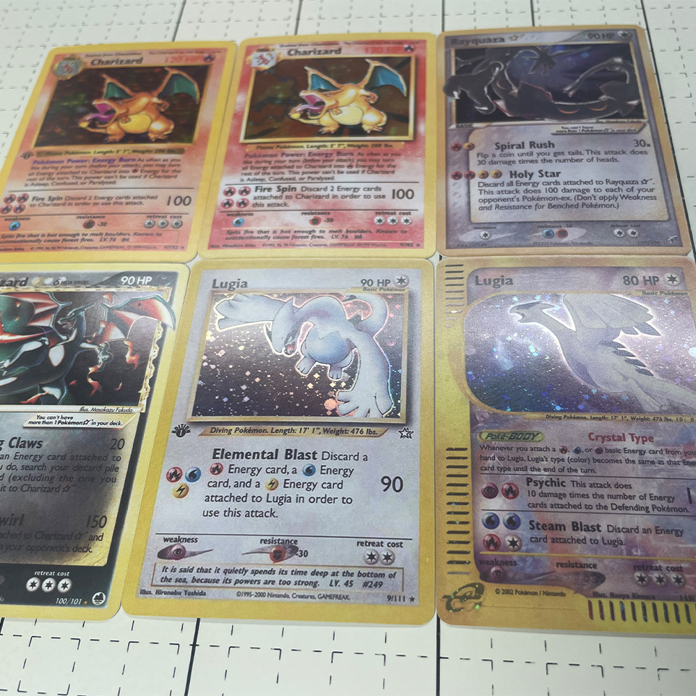 6Pcs/set DIY PTCG Collection C - Model Kit Lugia ulasan dan harga